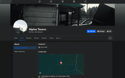 Alpine Tavern Website: Where Culinary Delights and Community Unite