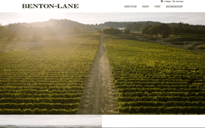 Benton Lane Logo: Distinctive Symbol of Quality Winemaking