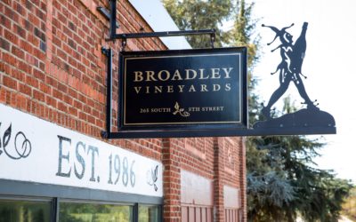 Broadley Vineyards Signage: Guiding the Way to Exceptional Wines