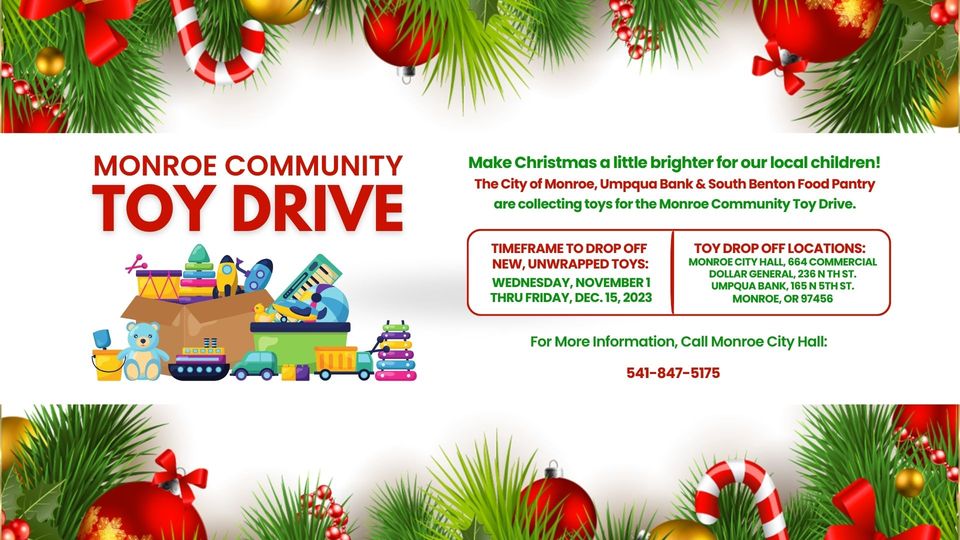 Monroe Community Toy Drive: Spreading Joy to Every Child