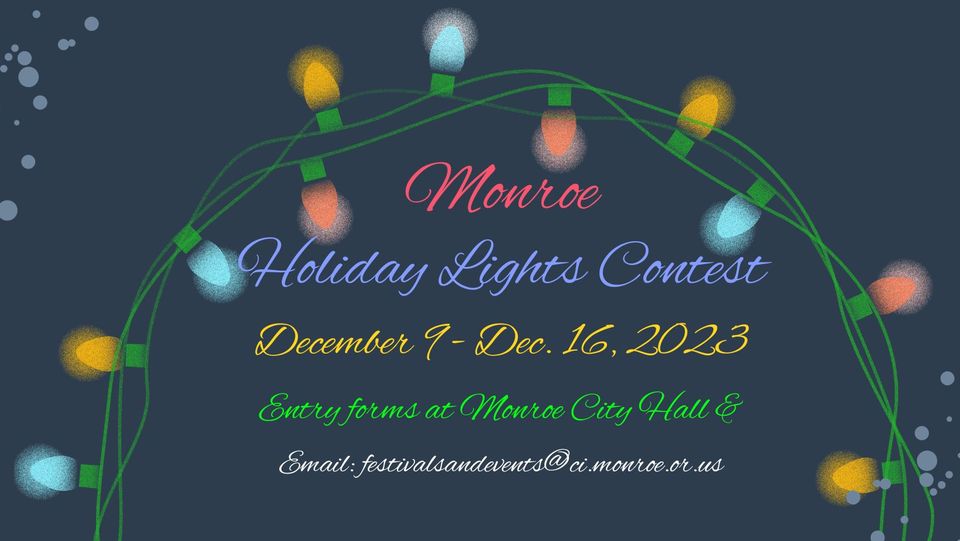 Monroe Holiday Lights Contest: Shining Bright in Seasonal Splendor